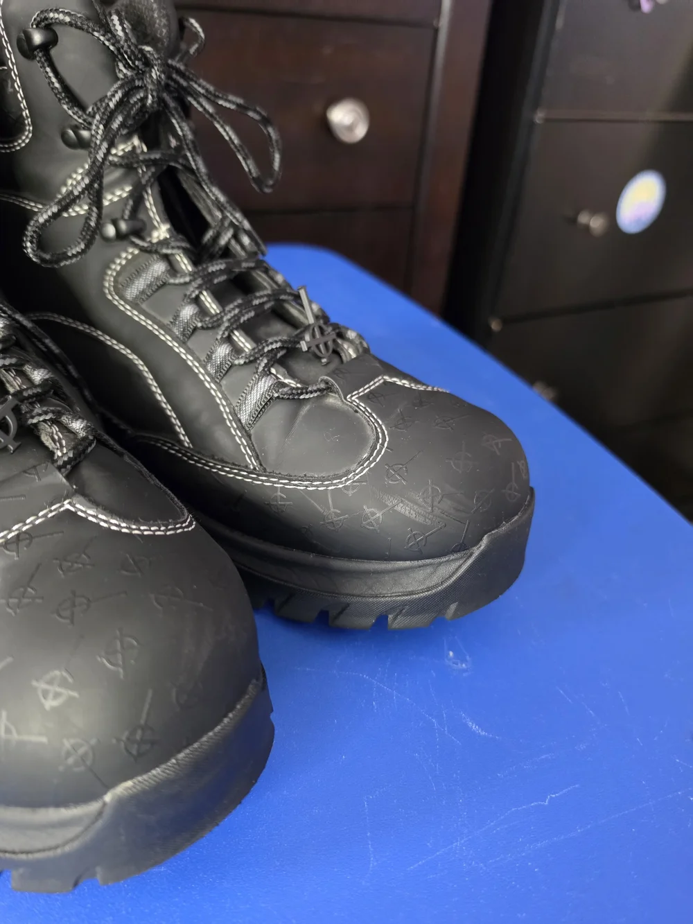 Lugz Men's Black Hiking Boots